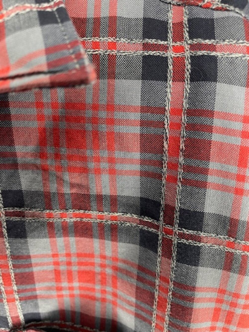 Botany 500 Plaid Button Down Shirt - Picture 3 of 4